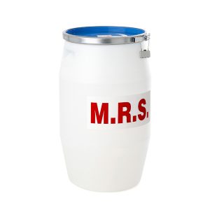 récipient sanitaire « MRS » (Matériaux à risques spécifiés)