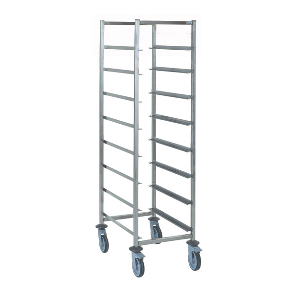 Stainless steel rack dishwasher tray trolley